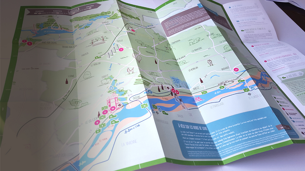 Carte touristique